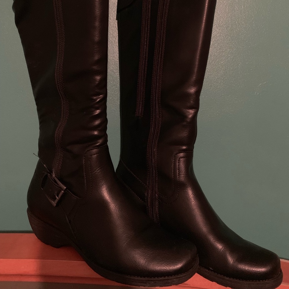 Aerosoles Black knee length comfortable 👢